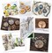 Wood Slices Craft Unfinished Wood kit Predrilled with Hole Wooden Circles for Arts Wood Slices Christmas Ornaments DIY Crafts 30 Pcs 2.0-2.4 inches